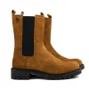 Veterboots En Bikerboots^GIGA Chelsea Cathay Spice Velour