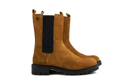 Veterboots En Bikerboots^GIGA Chelsea Cathay Spice Velour