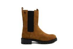Veterboots En Bikerboots^GIGA Chelsea Cathay Spice Velour