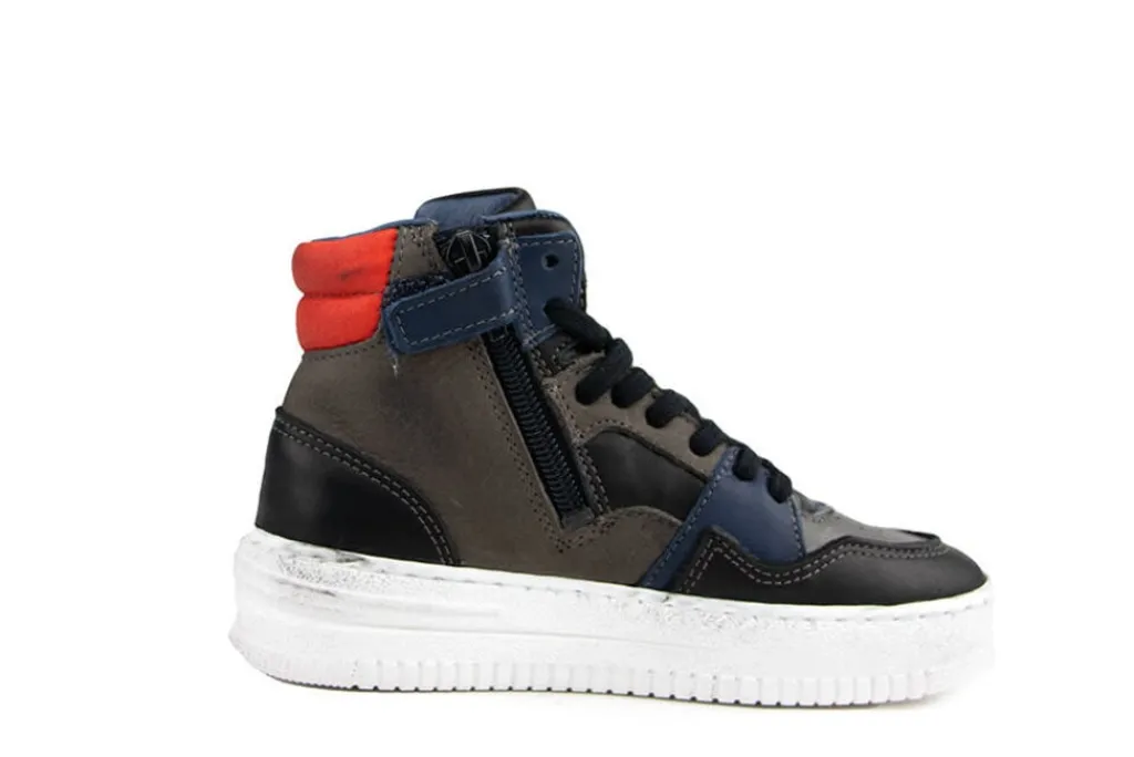Sneakers^GIGA Hoge Sneaker Tramonto Black Velvet Tornado