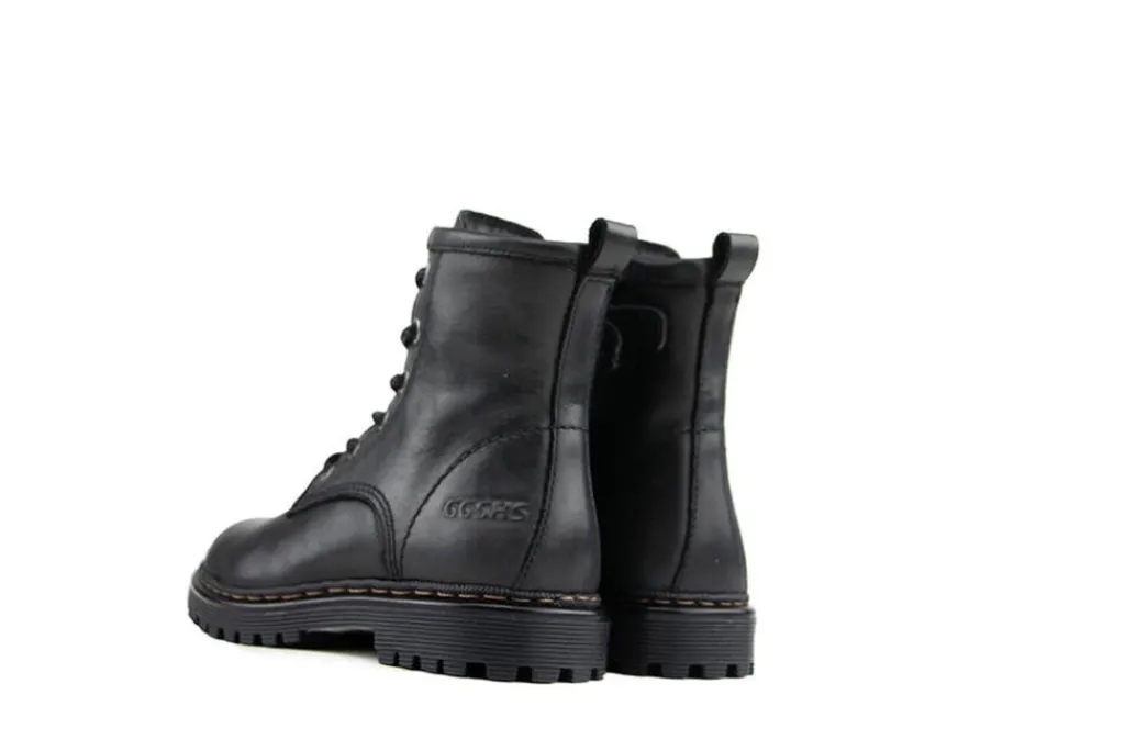 Veterboots En Bikerboots^GIGA Veterboot Tramonto Black