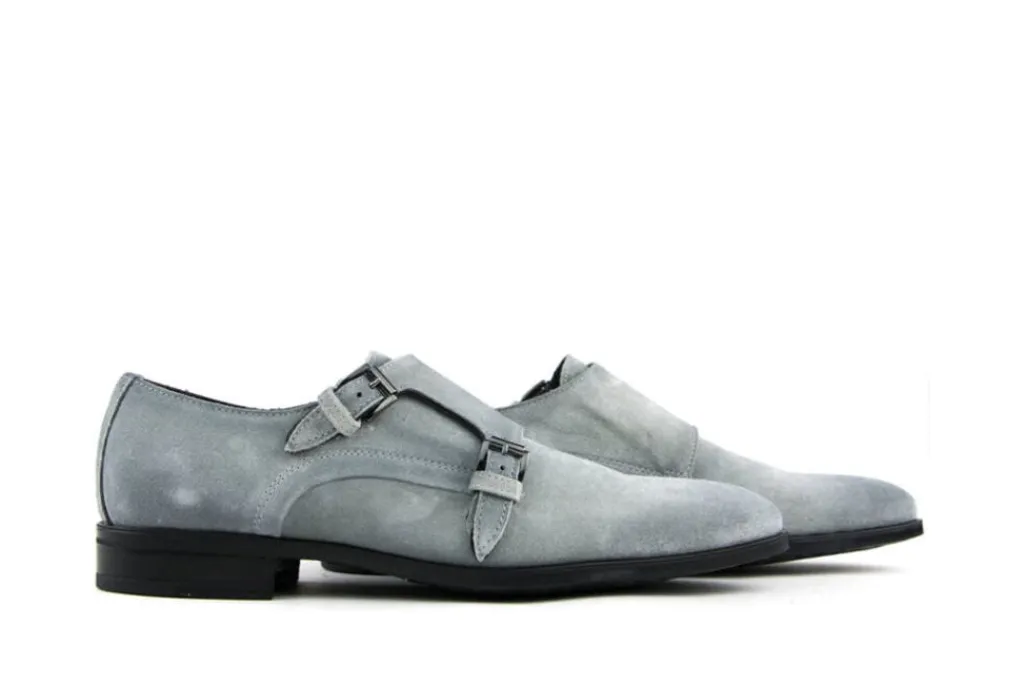 Gespschoenen | Nette Schoenen^Giorgio Gesp Schoen Foslight Grigio