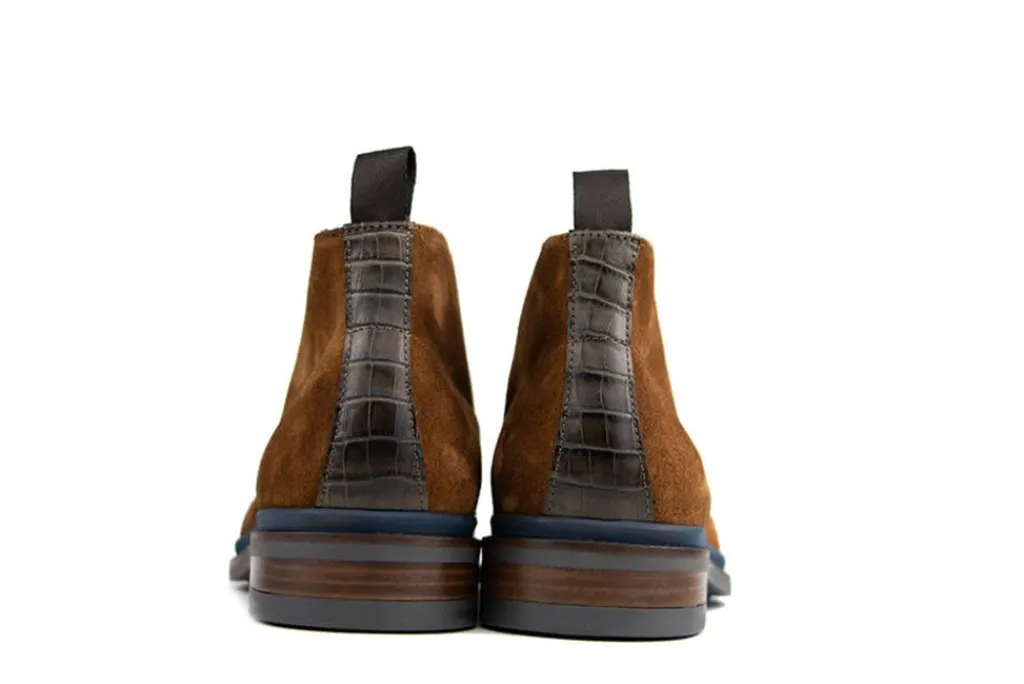 Hoge Veterschoenen | Nette Schoenen^Giorgio Hoge Veter Boy Cognac