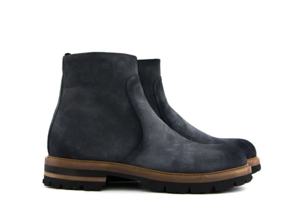 Sportief | Laarzen^Giorgio Laarzen Boy Gunmetal Blauw