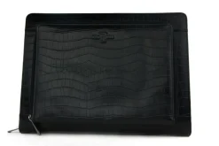 Tassen | Herenaccessoires^Giorgio Laptop Etui Croco Nero
