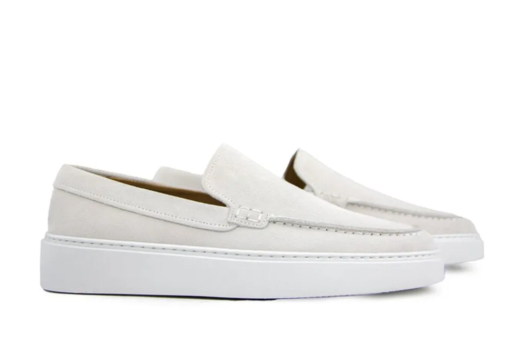 Loafers / Instappers^Giorgio Loafer Light Boy White