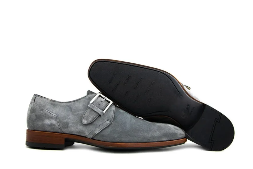 Gespschoenen | Nette Schoenen^Greve Gesp Ribolla Basalto Suede