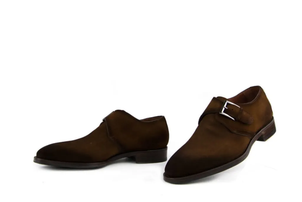 Gespschoenen | Nette Schoenen^Greve Gespschoenen Cognac Utrecht Brulee Shade