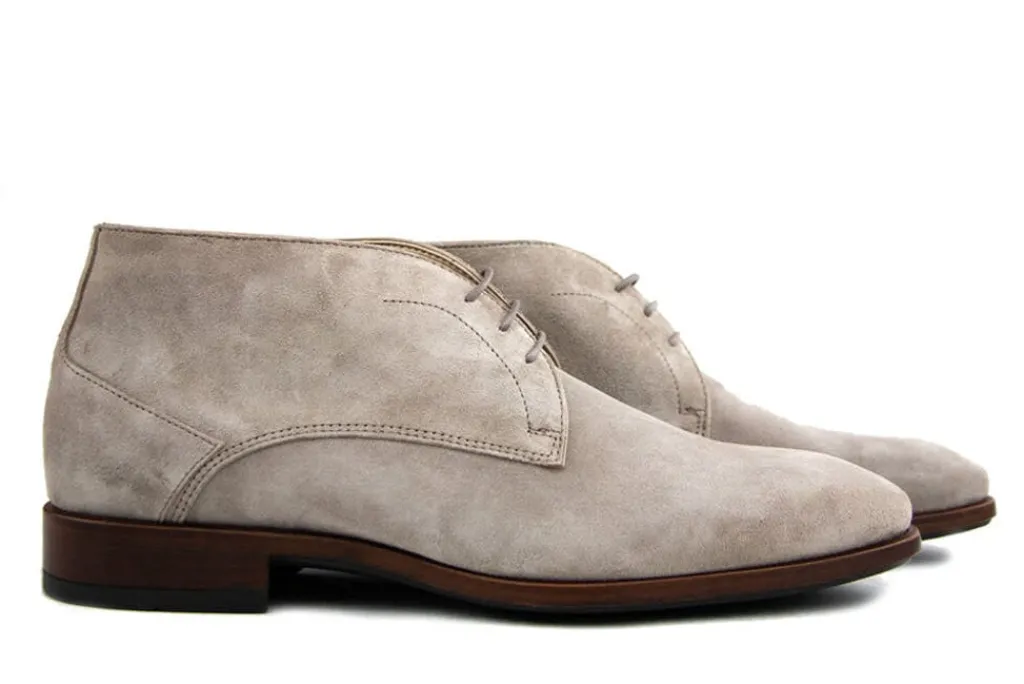 Nette Schoenen | Hoge Veterschoenen^Greve Hoge Veter Ribolla Roccia Suede