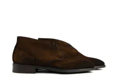 Hoge Veterschoenen | Nette Schoenen^Greve Hoge Veterschoenen Cognac Utrecht Brulee Shade
