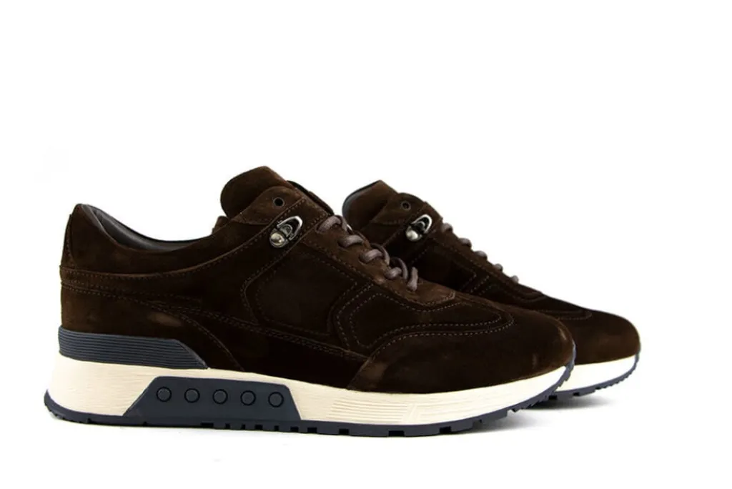 Sneakers^Greve Sneakers Bruin Haarlem K Mustang Talca