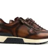 Sneakers^Greve Sneakers Haarlem Cognac K-leest