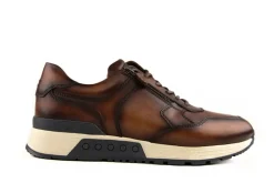 Sneakers^Greve Sneakers Haarlem Cognac K-leest