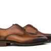 Veterschoenen | Nette Schoenen^Greve Veterschoen Utrecht Cognac K-wijdte