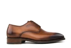 Veterschoenen | Nette Schoenen^Greve Veterschoen Utrecht Cognac K-wijdte