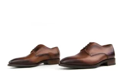 Veterschoenen | Nette Schoenen^Greve Veterschoen Utrecht Cognac K-wijdte