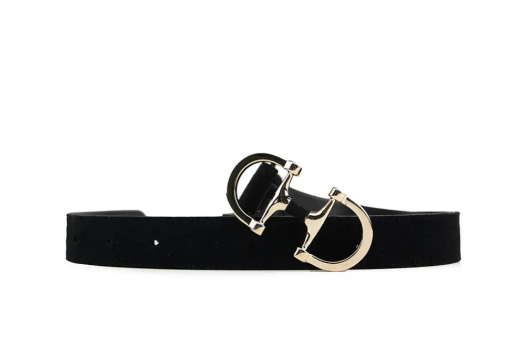 Riemen | Damesaccessoires^HAN Riem Adalinel Zwart Suede