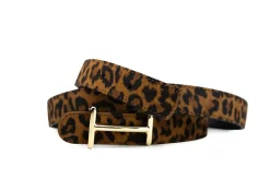 Riemen | Damesaccessoires^HAN Riem Lila Cognac Panter