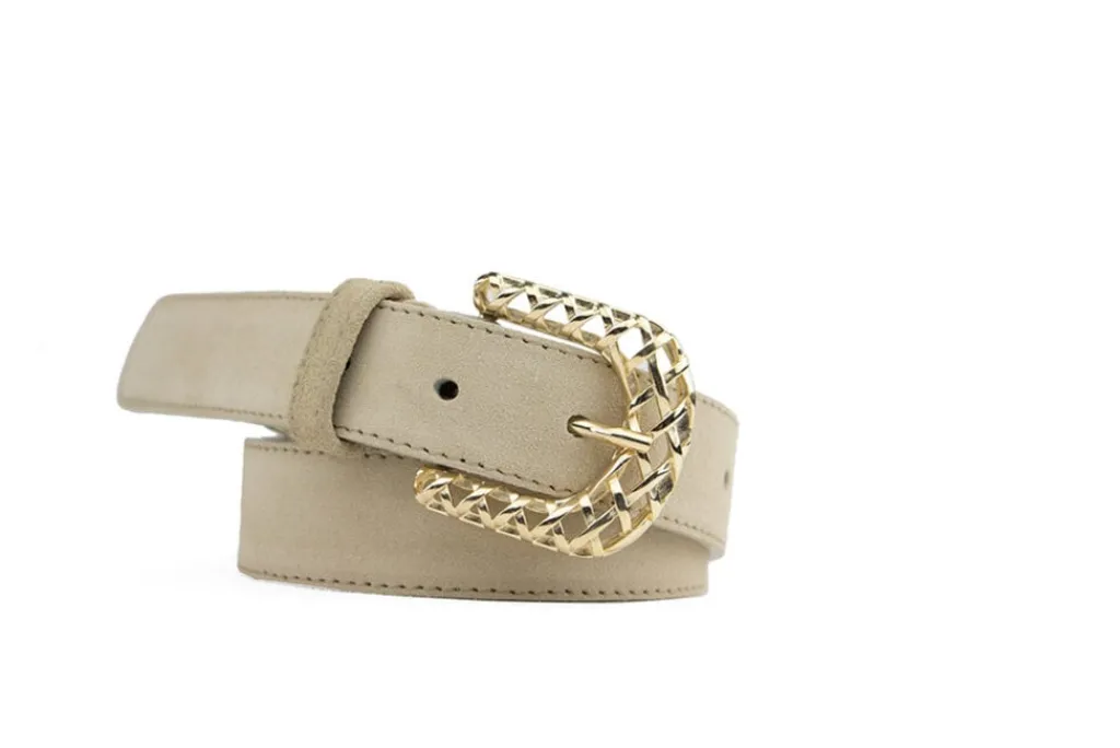 Riemen | Damesaccessoires^HAN Riem Perla Beige