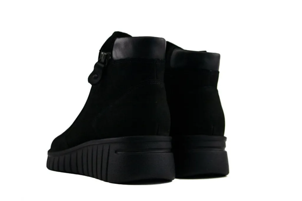 Enkellaarzen | Wijdte H^Hartjes Country Boot Schwarz Nubuck