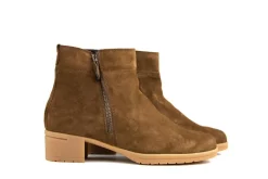 Wijdte H | Enkellaarzen^Hartjes Enkellaars Hip Boot Darkcognac