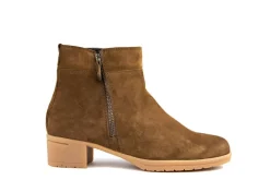 Wijdte H | Enkellaarzen^Hartjes Enkellaars Hip Boot Darkcognac