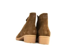 Wijdte H | Enkellaarzen^Hartjes Enkellaars Hip Boot Darkcognac