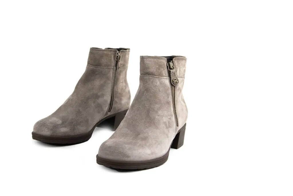 Enkellaarzen | Wijdte H^Hartjes Hip Boot Muskat Velour