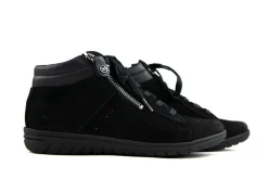 Veterschoenen | Wijdte G^Hartjes Hoge Veterschoen Casual Boots Zwart