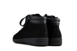 Veterschoenen | Wijdte G^Hartjes Hoge Veterschoen Casual Boots Zwart