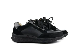 Sneakers | Wijdte K^Hartjes Rap Shoe Schwarz Velour Nappa