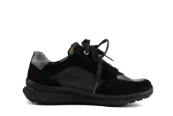 Sneakers | Wijdte K^Hartjes Rap Shoe Schwarz Velour Nappa