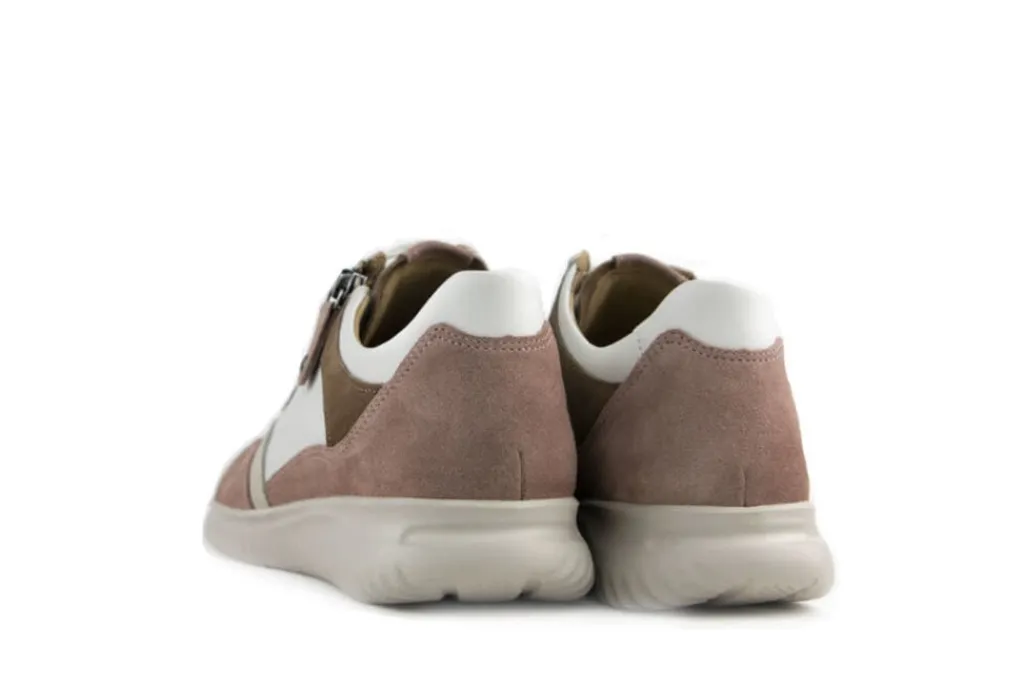 Sneakers | Wijdte G^Hartjes Sneaker Breeze Altrosa Beige