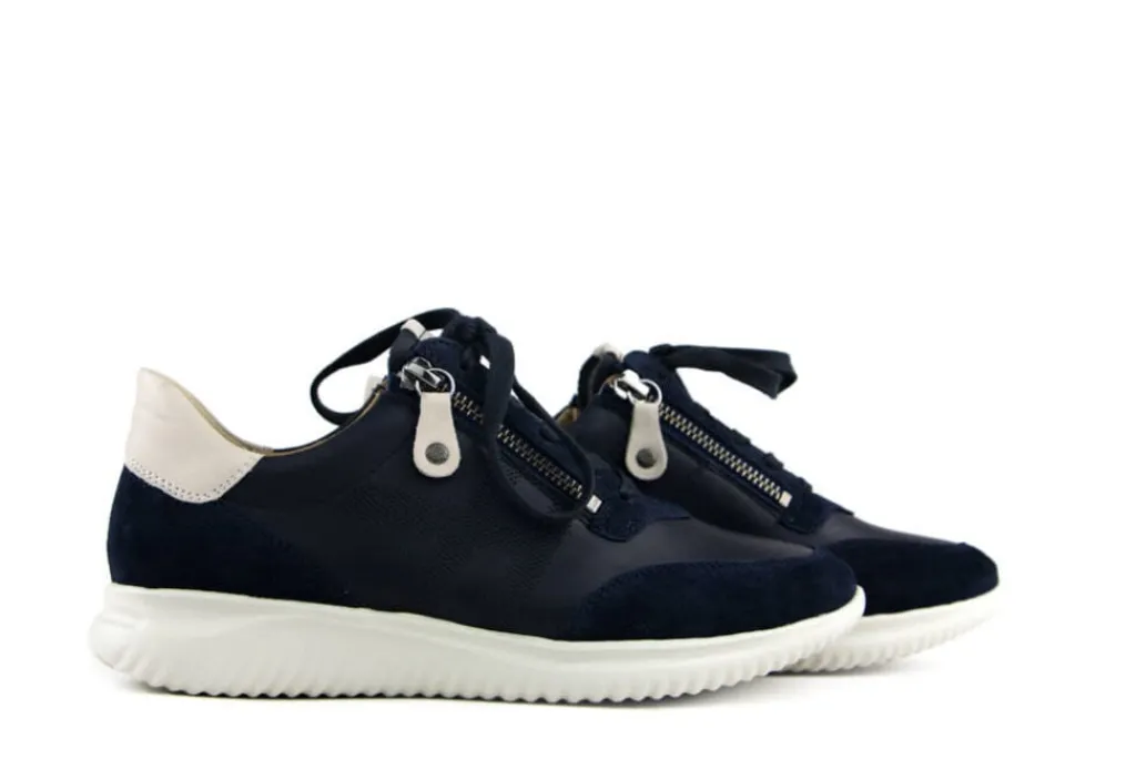 Sneakers | Wijdte G^Hartjes Sneaker Breeze Dunkelblau