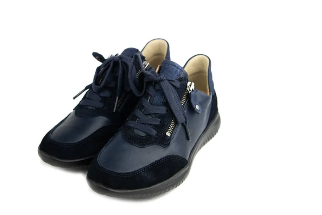 Sneakers | Wijdte G^Hartjes Sneaker Breeze Dunkelblau