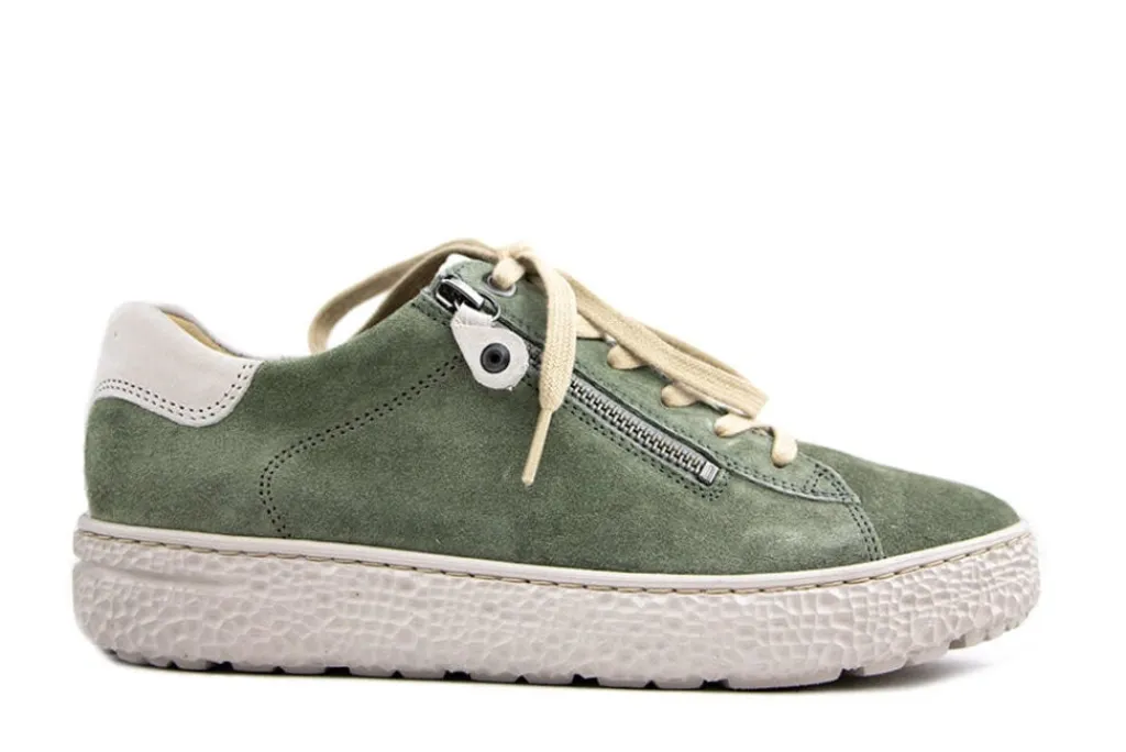 Sneakers | Wijdte H^Hartjes Sneaker Phil Khaki Taupe