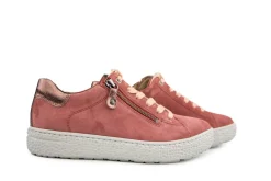 Sneakers | Wijdte H^Hartjes Sneaker Phil Peach Velour