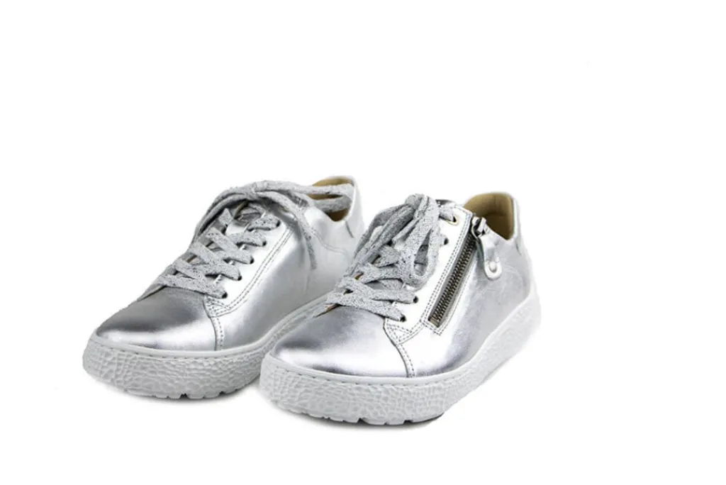 Sneakers | Wijdte H^Hartjes Sneaker Phil Silber
