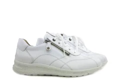 Sneakers | Wijdte K^Hartjes Sneaker Rap Weiss Nappa Lack
