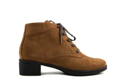 Veterboots En Bikerboots | Wijdte G^Hartjes Veterboots Cognac City Hip Boot Nuss
