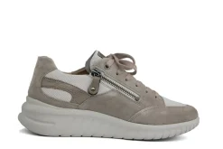 Sneakers | Wijdte G^Hartjes Wave Shoe Birke Beige Velour Nappa