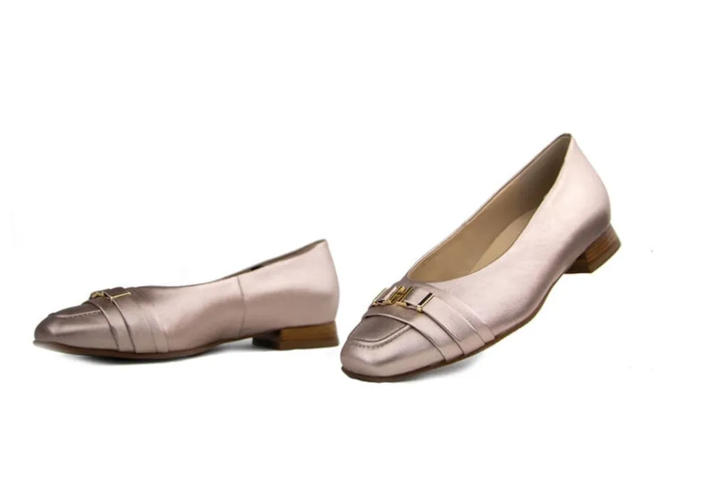 Loafers | Wijdte H^Hassia Ballerina Blush Perlato
