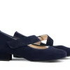 Pumps | Wijdte K^Hassia Bandschoen Blue Suede