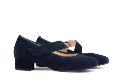 Pumps | Wijdte K^Hassia Bandschoen Blue Suede