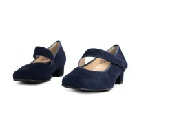 Pumps | Wijdte K^Hassia Bandschoen Blue Suede