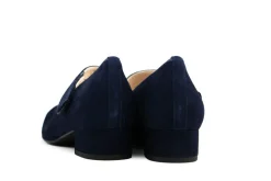 Pumps | Wijdte K^Hassia Bandschoen Blue Suede