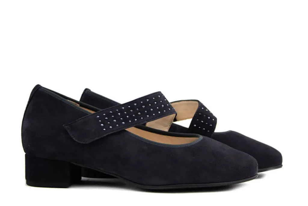 Pumps | Wijdte K^Hassia Bandschoen Ocean Strass