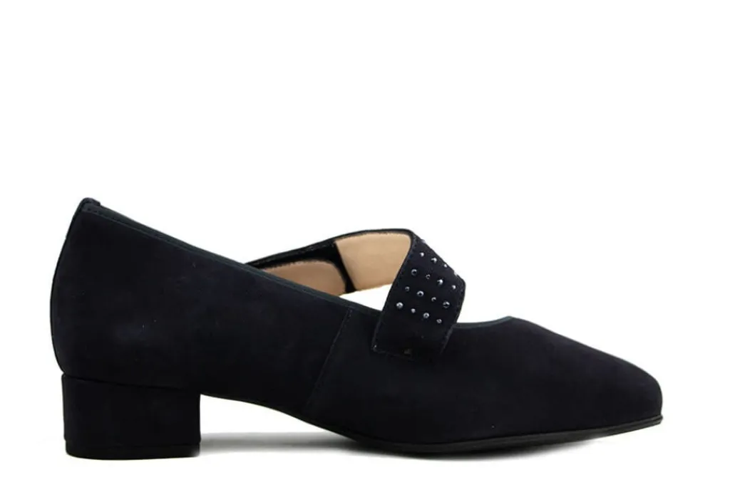 Pumps | Wijdte K^Hassia Bandschoen Ocean Strass