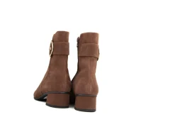 Enkellaarzen | Wijdte H^Hassia Enkellaars Chestnut Suede