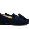 Loafers | Wijdte H^Hassia Loafer Blue Suede Perlato